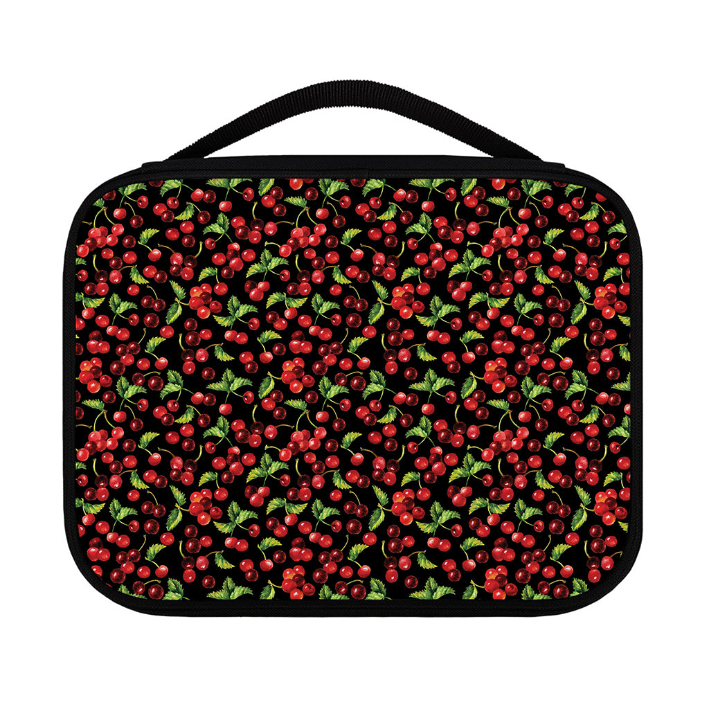 Watercolor Cherry Pattern Print Classic Bible Case
