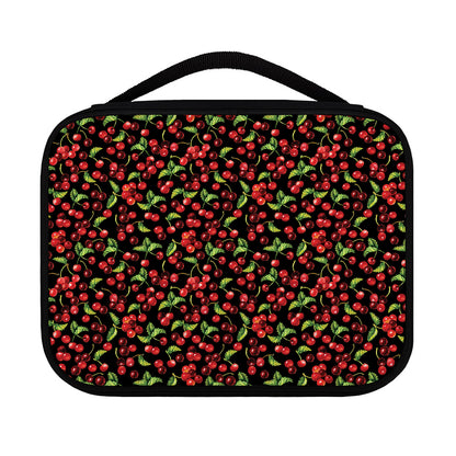 Watercolor Cherry Pattern Print Classic Bible Case
