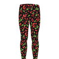 Watercolor Cherry Pattern Print Men's Leggings
