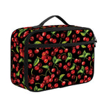 Watercolor Cherry Pattern Print Portable Lunch Bag