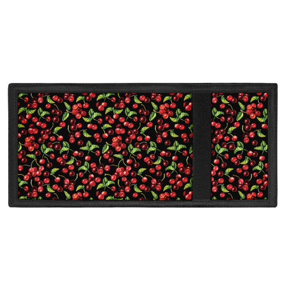 Watercolor Cherry Pattern Print Trifold Wallet