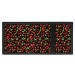 Watercolor Cherry Pattern Print Trifold Wallet