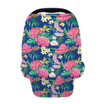 Watercolor Chrysanthemum Pattern Print Baby Seat Cover