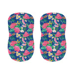 Watercolor Chrysanthemum Pattern Print Bar Stool Covers