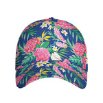 Watercolor Chrysanthemum Pattern Print Baseball Cap