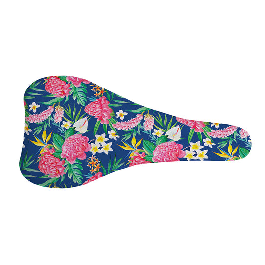 Watercolor Chrysanthemum Pattern Print Bicycle Seat Cover