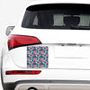 Watercolor Chrysanthemum Pattern Print Car Sticker