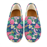 Watercolor Chrysanthemum Pattern Print Casual Shoes