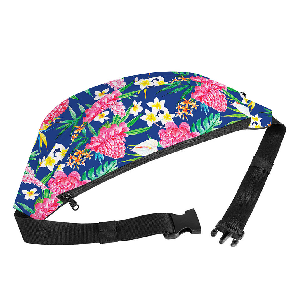Watercolor Chrysanthemum Pattern Print Fanny Pack