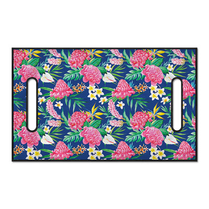 Watercolor Chrysanthemum Pattern Print Golf Cart Seat Cover