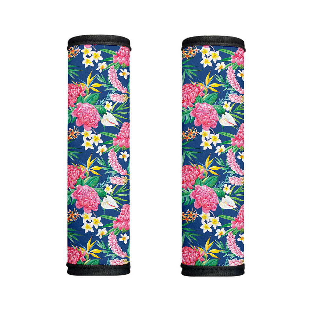 Watercolor Chrysanthemum Pattern Print Handle Covers