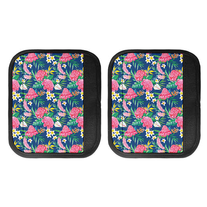Watercolor Chrysanthemum Pattern Print Handle Covers