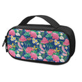 Watercolor Chrysanthemum Pattern Print Portable Cooler Travel Case