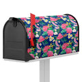 Watercolor Chrysanthemum Pattern Print Mailbox Cover