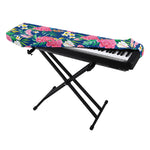 Watercolor Chrysanthemum Pattern Print Piano Keyboard Cover