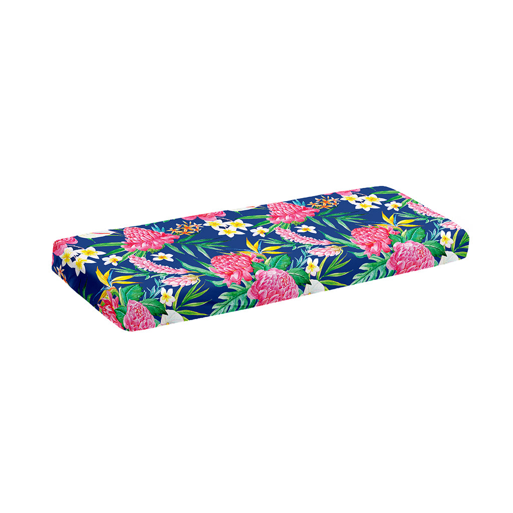 Watercolor Chrysanthemum Pattern Print Piano Keyboard Cover