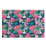 Watercolor Chrysanthemum Pattern Print Placemat