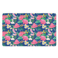 Watercolor Chrysanthemum Pattern Print Polyester Doormat