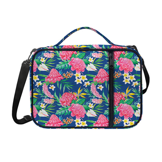 Watercolor Chrysanthemum Pattern Print Shoulder Strap Bible Bag