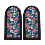 Watercolor Chrysanthemum Pattern Print Skillet Handle Cover
