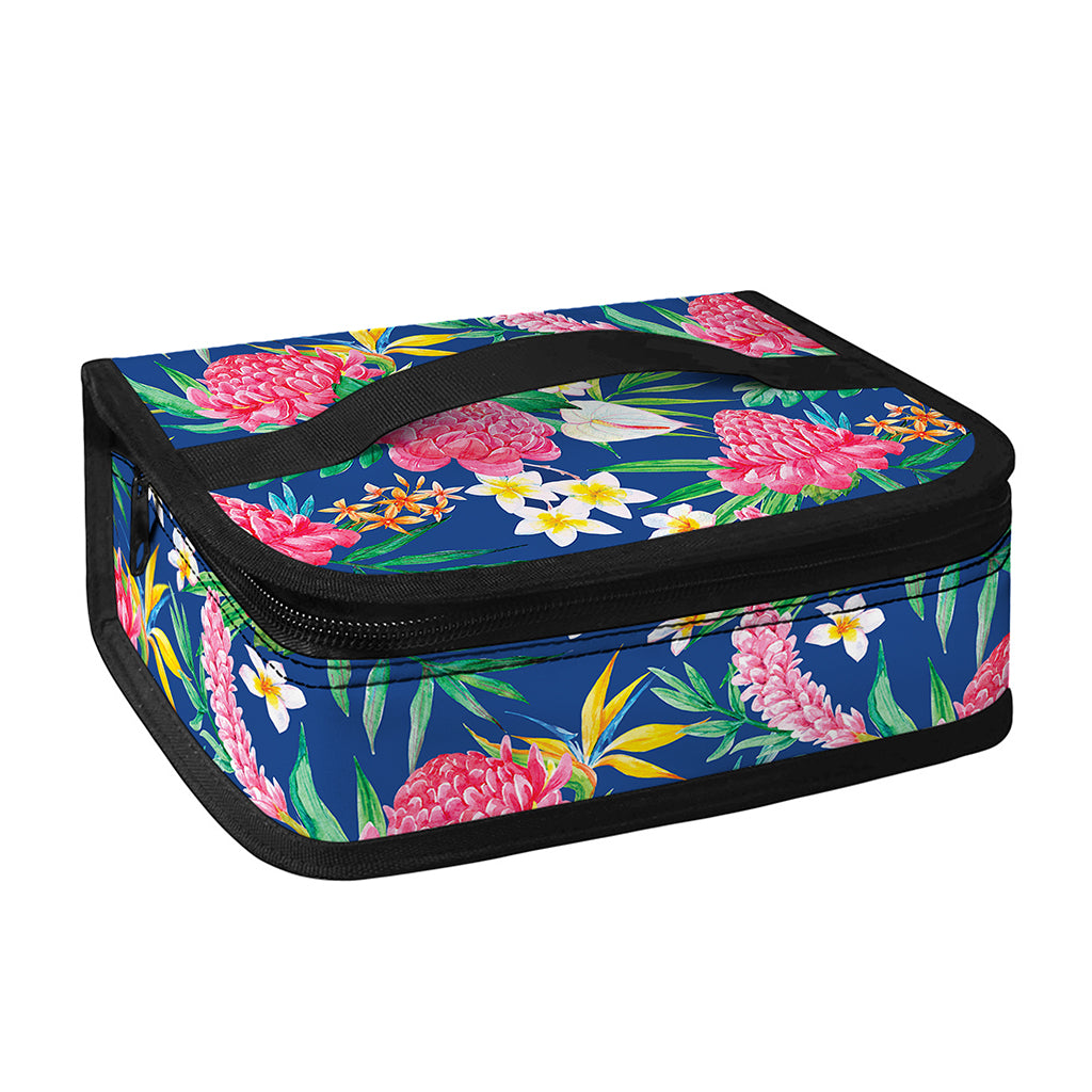 Watercolor Chrysanthemum Pattern Print Small Lunch Bag