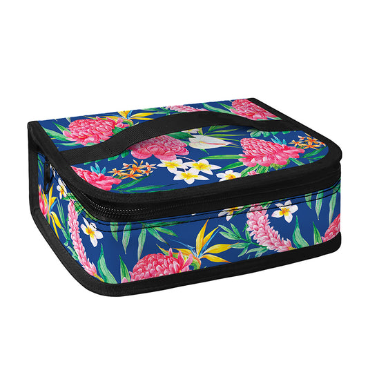 Watercolor Chrysanthemum Pattern Print Small Lunch Bag