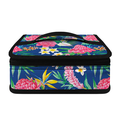 Watercolor Chrysanthemum Pattern Print Small Lunch Bag
