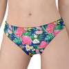 Watercolor Chrysanthemum Pattern Print Women's Panties