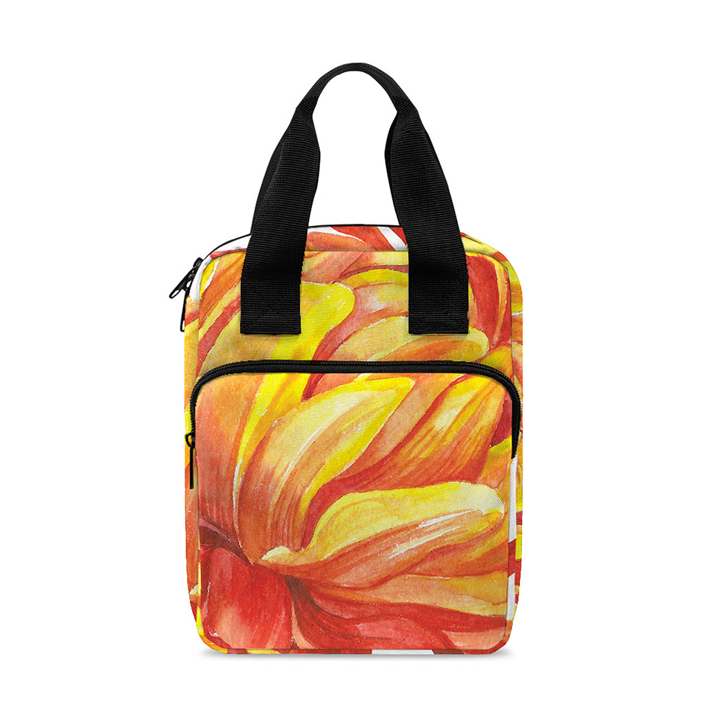 Watercolor Chrysanthemum Print Bible Tote Bag