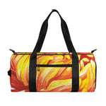 Watercolor Chrysanthemum Print Gym Bag