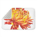 Watercolor Chrysanthemum Print Indoor Door Mat