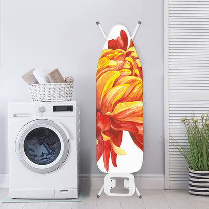 Watercolor Chrysanthemum Print Ironing Board Cover
