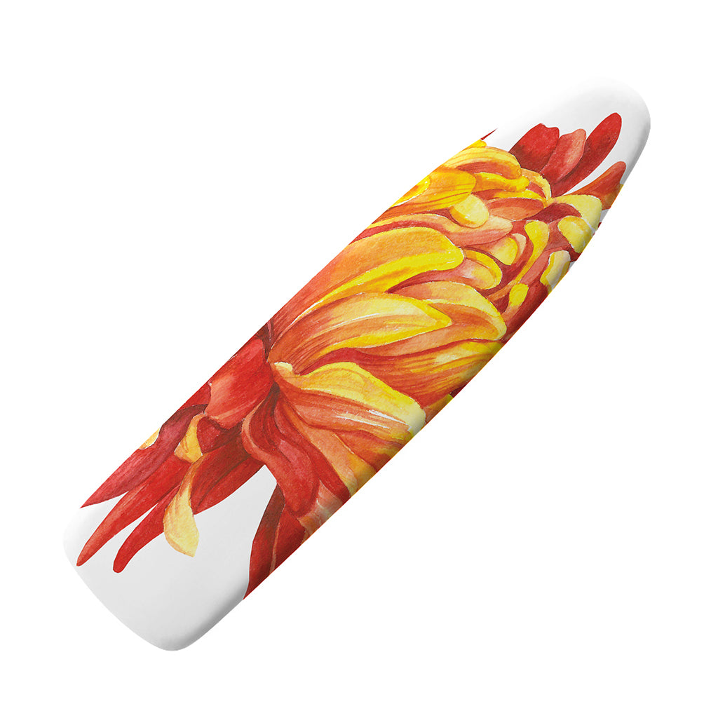 Watercolor Chrysanthemum Print Ironing Board Cover