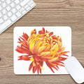 Watercolor Chrysanthemum Print Mouse Pad