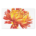 Watercolor Chrysanthemum Print Polyester Doormat