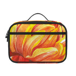 Watercolor Chrysanthemum Print Portable Lunch Bag