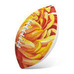 Watercolor Chrysanthemum Print Rugby Ball