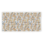 Watercolor Corgi Pattern Print Beach Towel