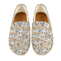 Watercolor Corgi Pattern Print Casual Shoes