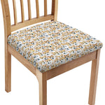 Watercolor Corgi Pattern Print Chair Cushion Cover