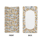 Watercolor Corgi Pattern Print Changing Pad Cover