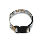 Watercolor Corgi Pattern Print Dog Collar