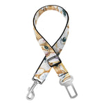 Watercolor Corgi Pattern Print Dog Seat Belt