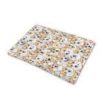 Watercolor Corgi Pattern Print Pet Cooling Mat Cover