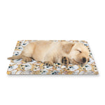 Watercolor Corgi Pattern Print Pet Cooling Mat Cover