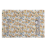 Watercolor Corgi Pattern Print Placemat