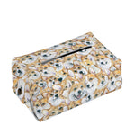 Watercolor Corgi Pattern Print Rectangle Tissue Box Cover