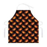 Watercolor Crab Pattern Print Adjustable Apron