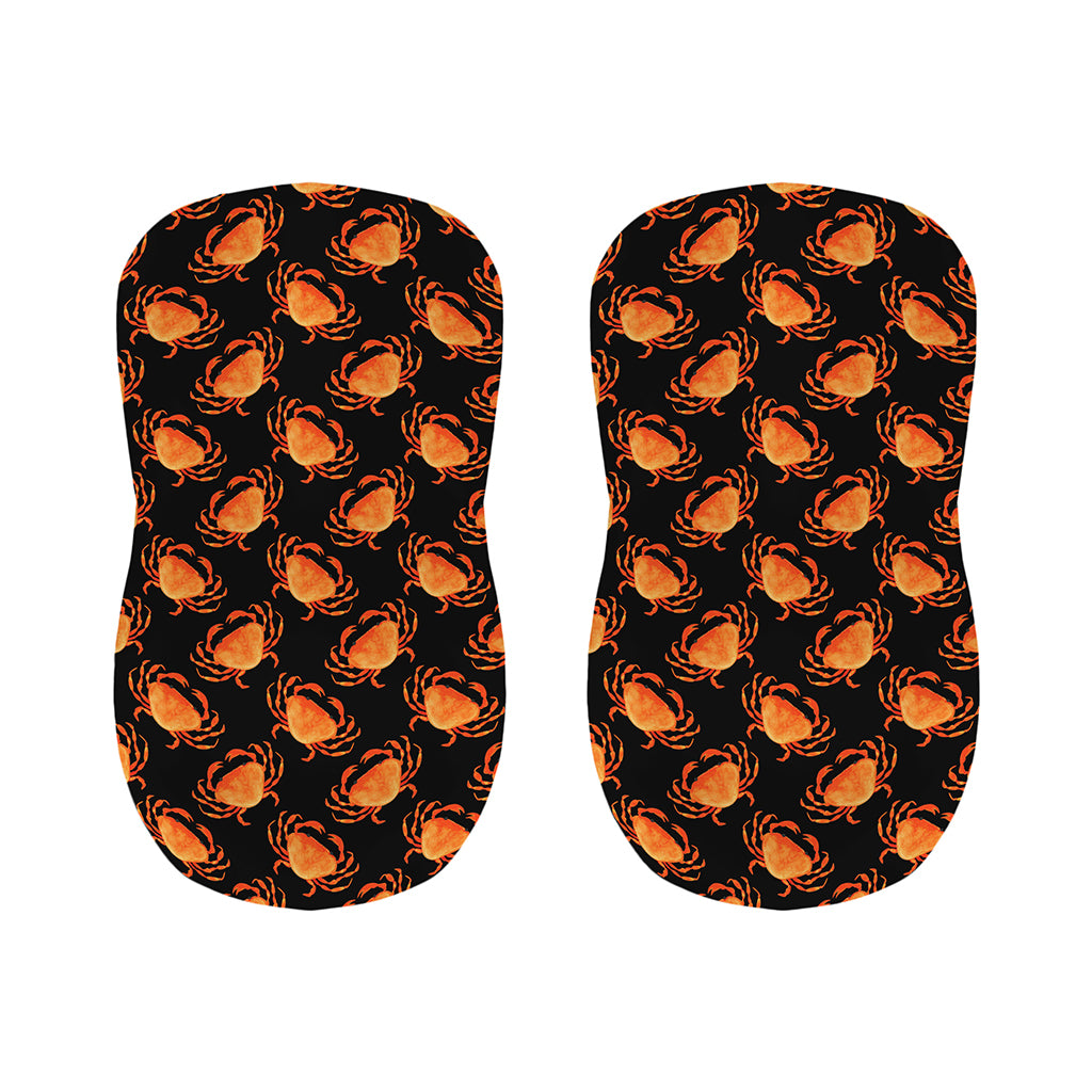 Watercolor Crab Pattern Print Bar Stool Covers