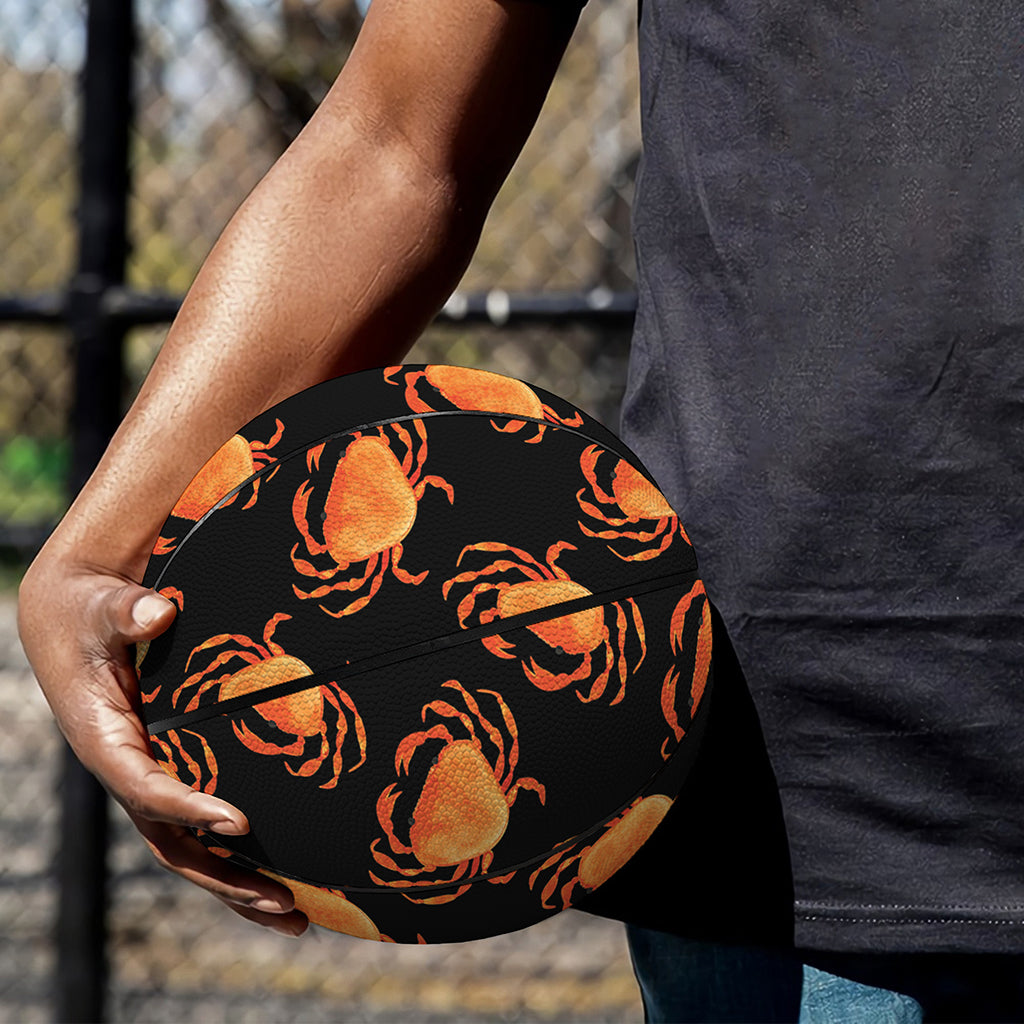 Watercolor Crab Pattern Print Basketball